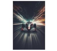 F1 Racing Puzzle en Bois Enfant 1000 Pièces - Jeu Educatif Motricité Fine Et Concentration - Puzzles pour Adultes （78×53cm）