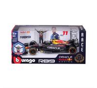 F1 Red Bull RB19 #11 S. Perez Bburago 1:24 28036 avec figurine du pilote