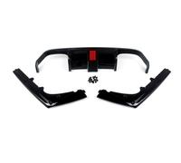 "F1 Stil" Diffuseur arrière avec LED - Noir - Pour BMW M3/M4 F80/F82/F83 - Look Performance