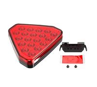 F1 Triangle Style Lumière Voiture Pilote Arrêt Feux De Sécurité Sportif Arrière Troisième Feu De Frein Auto Queue Avertissement Frein Signal Lampe 12V,Rouge