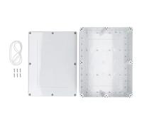 F10 Junction Box, Electrical Wiring Box, ABS Distribution Box with IP65 Rating, 320x240x110mm for Indoor Outdoor Electrical Communication Equipment