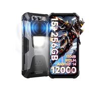 F106 Pro Téléphone IP68, 12000mAh, 15+256 Go,Nior