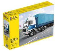 F12-20 Globetrotter & Twin-axle Semi Trailer - 1:32e - Heller G
