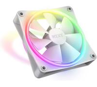 F120 Rgb Duo-Rf-D12Sf-W1-Ventilateur Rgb Double Led De 120 Mm-20 Led Configurables Individuellement-Airflow Et Pression Statique Équilibrées-Commande Pwm-Blanc