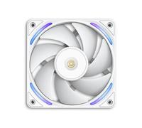 NZXT Ventilateur F120X 120mm – PWM RGB, flux et pression max, faible bruit – Blanc