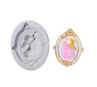 (F1222TS)European Style Little Angel Wing Shape Silicone Material Fondant Cake Chocolate Decorations Crystal Epoxy Jewelry Moulds