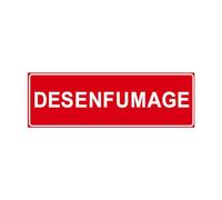 F124 - Désenfumage - Panneau et Signalisation Incendie - Dimensions au choix - Norme ISO 7010