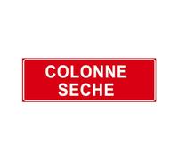 F125 - Colonne sèche - Panneau et Signalisation Incendie - Dimensions au choix - Norme ISO 7010