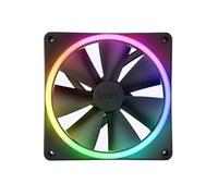 NZXT Ventilateur F140 RGB Duo RF-D14SF-B1 140 mm 20 LED configurables PWM Noir