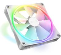 F140 Rgb Duo-Rf-D14Sf-W1-Ventilateur Rgb Double Led De 140 Mm-20 Led Configurables Individuellement-Airflow Et Pression Statique Équilibrées-Commande Pwm-Blanc