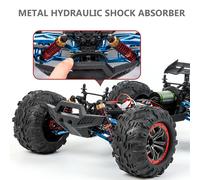 F14a Rc Voiture Haute Vitesse 1/10 2.4ghz Voiture De Course 70 Km/H 4wd Voiture Tout-Terrain Sans Brosse Avec PièCes MéTalliques C Bras De Suspension De Support De Moyeu-Unichoice