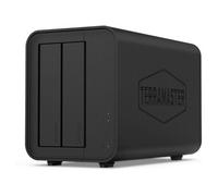 F2-424 NAS Storage 2 Baies - N95 Quad-Core CPU, 8GB DDR5 RAM, 2.5GbE Port x 2, Stockage en Réseau Haute Performance (sans Disque)