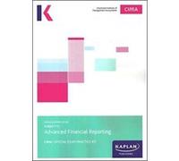 F2 ADVANCED FINANCIAL REPORTING EXAM PRACTICE KIT by Kaplan Publishing Inconnu (Auteur)