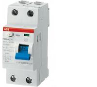 F202 AC 40A 300MA DISJONCTEUR DIFFÉRENTIEL PUR 2P - ABB F202AC40/03