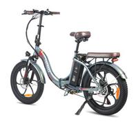 F20Pro 20 pouces Vélo électrique pliable, 250W 36V 18AH batterie avec super capacité,Shimano 7S, 20"*3.0 Fat Tire vert