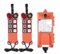 F21-E1 6 boutons 315 industriel sans fil Radio grue télécommande commutateurs palan pont aérien grue ascenseur contrôle(2T1R,AC DC12-44O)