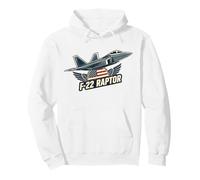 F22 Raptor Stealth Fighter Jet Avion Design Cadeau Sweat à Capuche