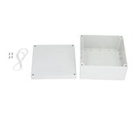 F24 Electrical Junction Box | IP65 Weatherproof & Flame Retardant ABS Material | Electrical Enclosure for Outdoor/Industrial/Marine Use | 192x188x100mm Junction Box