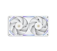 NZXT Ventilateur F240X – 2x120 mm PWM RGB, LCP, palier magnétique, faible bruit, blanc