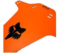 F26 Mud Guard Vélo VTT DH FR Ebike compatible avec fourche Fox Protection anti-éclaboussures Garde-boue (orange rétro / logo noir)