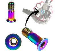 F26 Titan M5 x 15 mm Dérailleur arrière pour vélo VTT / vélo de route Vis SL (Rainbow Neochrome)