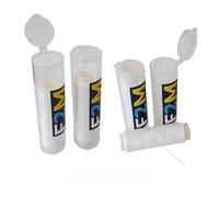 F2M - Lot 2 Rouleaux de Fil à ligaturer Les appâts de pêche - Diamètre Ø0.10mm - 400m - Tube Dispenser avec dérouleur - Pack 2 bobines Ligature élastique - Escher pêche en surfcasting