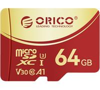 F3 microSDXC UHS-I Memory Card 64GB 100MB/s 4K UHD Recoding U3 Class 10 V30 A1 Micro SD Memory Card for Action Camera Dash Cam TF Card