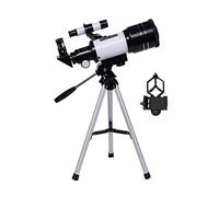 F30070 Kit télescope réflecteur astronomique HD 70 mm avec pince pour téléphone