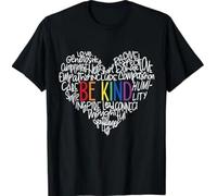 f34rRT Be Kind LGBT Rainbow Gay Pride Month Lesbian Heart LGBTQ T-Shirt