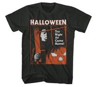 f34rRT Halloween Horror Movie Pumpkin Boogie Man The Night He Came Home Men's T Shirt