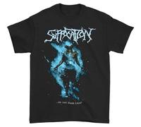f34rRT Men's Suffocation ...of The Dark Light T-Shirt Small Black