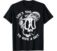 f34rRT New! Funny Life's Too Short to Give A SH!t Gift Ideas T-Shirt