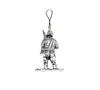 F38 Breloque en étain anglais pour téléphone portable, cordon de 4 cm, emballage cadeau