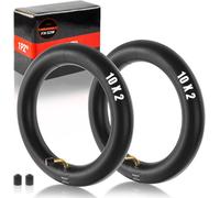 F3i-S2w 10x2 Chambre À Air Avec Valve Coudée 45° Remplacement Pour Trottinette Scooter Pour Pneus 10x1.90 10x1.95 10x2 10x2.125 10x2.25 10x2,125 10x2,25 (10 Pouces)