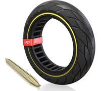 F3t-25y 1 Full Tire 10x2.5 Inch Electric Scooter Replacement For Xiaomi Essential, Duati, Lexgo, Vivo S2, Dualtron Mini, Solid Wheel Scooter For Urbanglide 100xs, Wispeed T850