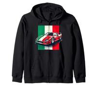 F40 Supercar Design Drapeau Italien Voiture Classique Art Sweat à Capuche