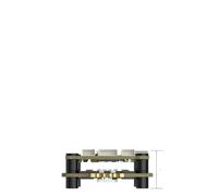 F405 BLS 50A Flight Stack with 16 Mo Black Box Data Recording and Gyro Compatible with Racing FPV Drone Plug and Play Compatible(F405-HD V2 FC)