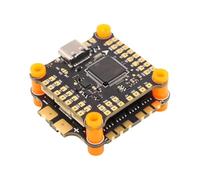 F405 F4 V2 Double Bec Compatible avec 45A 50A 60A 4in1 ESC sans balais DShot 150 300 600 1200 PWM Compatible avec Drone de Course RC(F405 50AES)