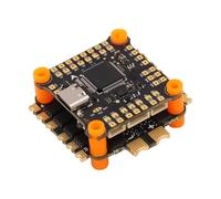 F405 F4 V2 Double Bec Compatible avec 45A 50A 60A 4in1 ESC sans balais DShot 150 300 600 1200 PWM Compatible avec Drone de Course RC(F405 45AES)