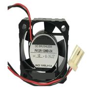 F412R-12MB-24 DC12V 4010 4CM Ventilateur de refroidissement CC à deux fils