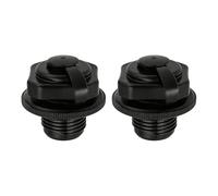 F4C009B Lot de 2 bouchons de valve de gonflage en spirale pour Lay-Z-Spa Bestway Coleman & Intex Baignoire gonflable, Spa Whirlpool Inflation Valve de rechange (2 pièces)