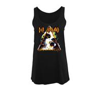 F4NT4STIC Haut 'Def Leppard Hysteria' vert / rouge / noir / blanc, Taille XXXL