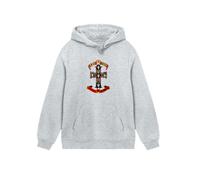 F4NT4STIC Pull-over 'Guns 'n' Roses Appetite For Destruction' gris / violet / rouge / noir, Taille XL