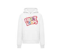 F4NT4STIC Pull-over 'Kellogg's Froot Loops Breakfast Cereal Pop Art' mélange de couleurs / blanc, Taille 146-152