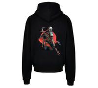 F4NT4STIC Pull-over 'Star Wars The Mandalorian Blaster Rifles' bleu / rouge / noir, Taille L