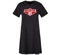 F4NT4STIC Robe 'The Beastie Boys' rouge / noir / blanc, Taille 50