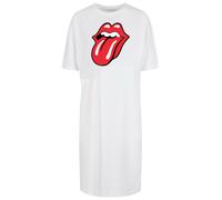 F4NT4STIC Robe 'The Rolling Stones Zunge' rouge / noir / blanc, Taille 38