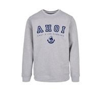 F4NT4STIC Sweat-shirt 'Ahoi Knut & Jan Hamburg' bleu / gris, Taille 5XL