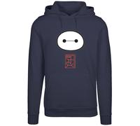 F4NT4STIC Sweat-shirt 'Big Hero 6 Baymax' bleu marine / grenadine / noir / blanc cassé, Taille XS