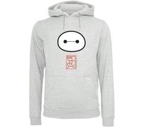 F4NT4STIC Sweat-shirt 'Big Hero 6 Baymax' marron / gris chiné / noir / blanc, Taille XL